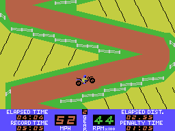 Motocross Racer screenshot 7 for Colecovision